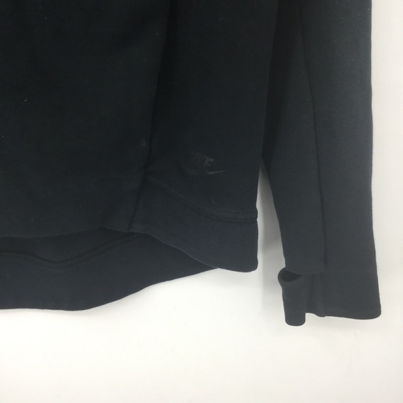 Nike Tech XS Black Hoodie Thumb Holes - Picture 4 of 5